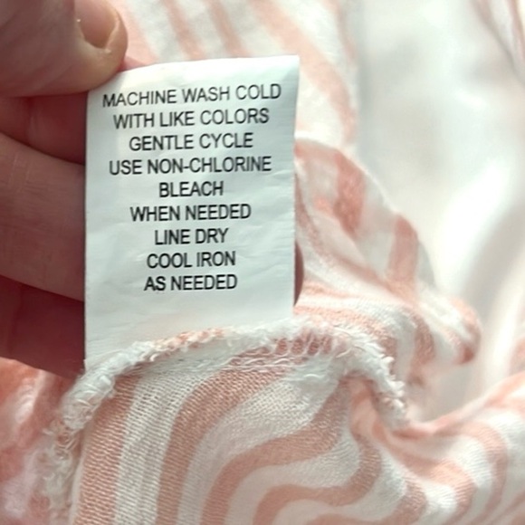 Club ZCollection,Petal PinkWhite,Lightweight Button-Front Dress,Button-Up Sleeve - Picture 9 of 10